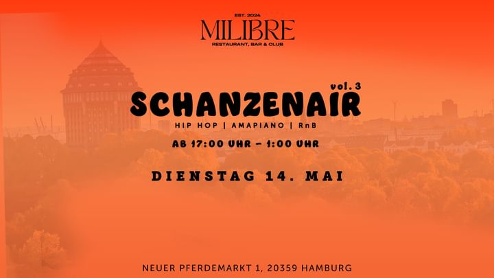 Cover for event: SchanzenAir Vol.3 (17:00 - 01:00 Uhr)