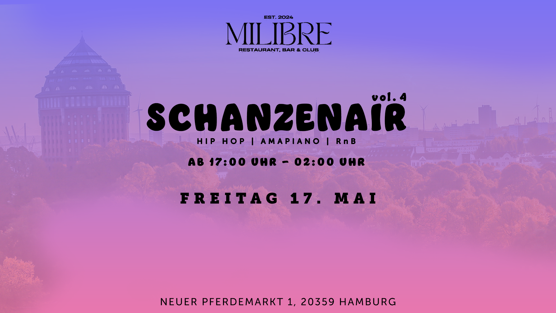 SCHANZENAIR Vol.4 (17:00-02:00Uhr) image