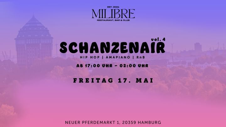 Cover for event: SCHANZENAIR Vol.4 (17:00-02:00Uhr)
