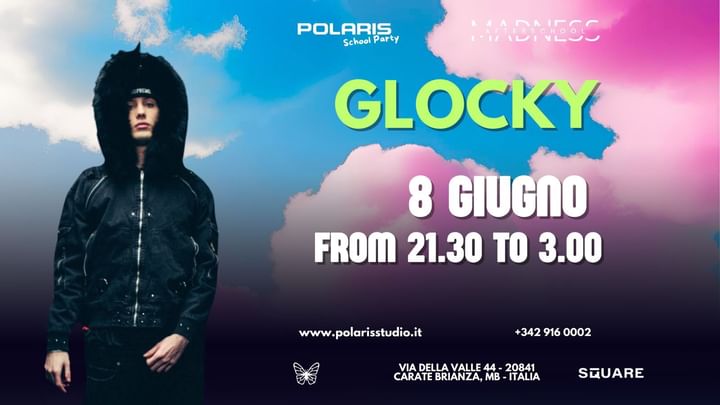 Cover for event: SCHOOL PARTY POLARIS - SPECIAL GUEST GLOCKY