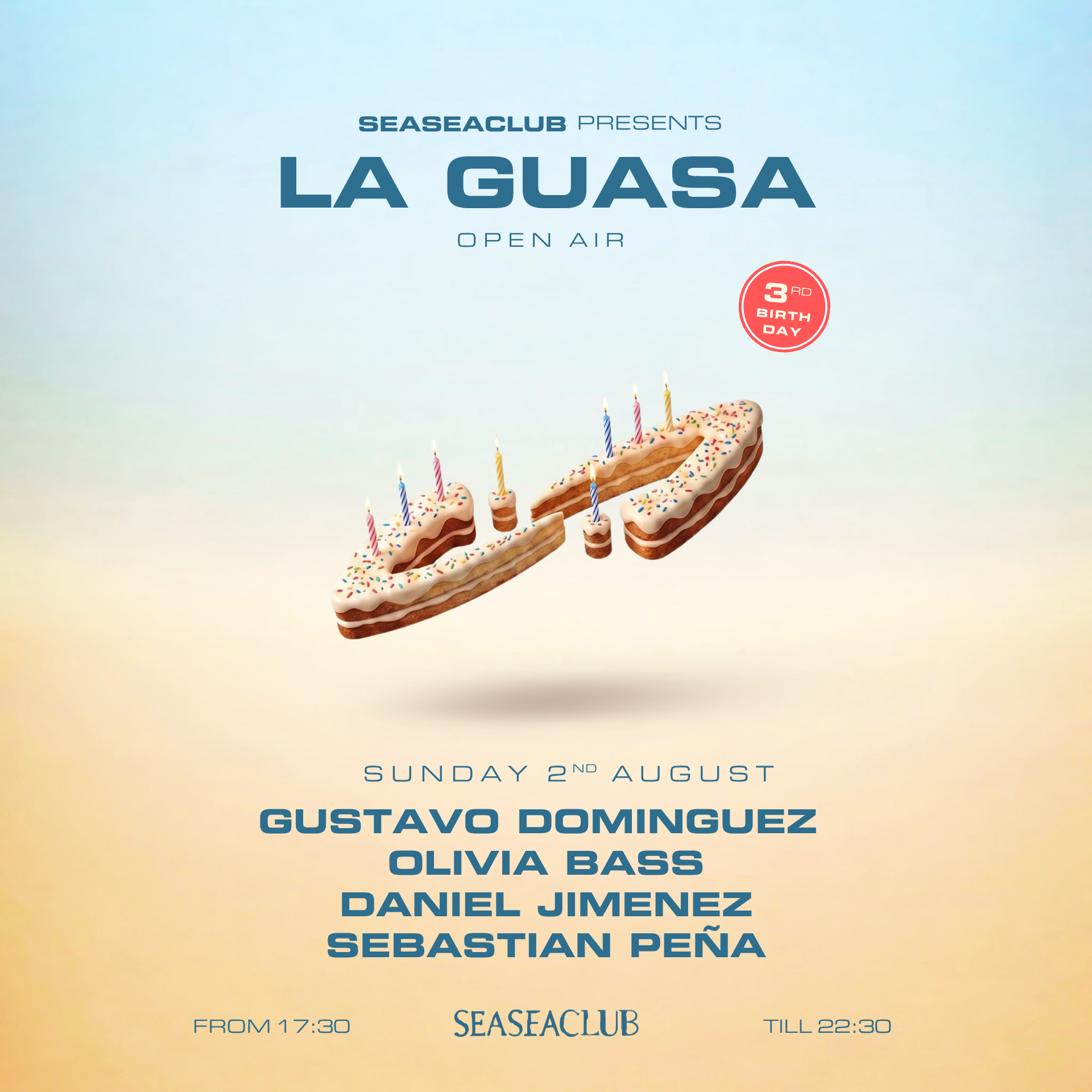 LA GUASA pres. GUSTAVO DOMÍNGUEZ (OPEN AIR + afterparty) image