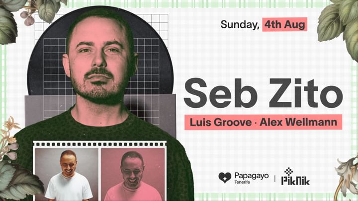 Cover for event: Seb Zito · Piknik · Sun. 4th August