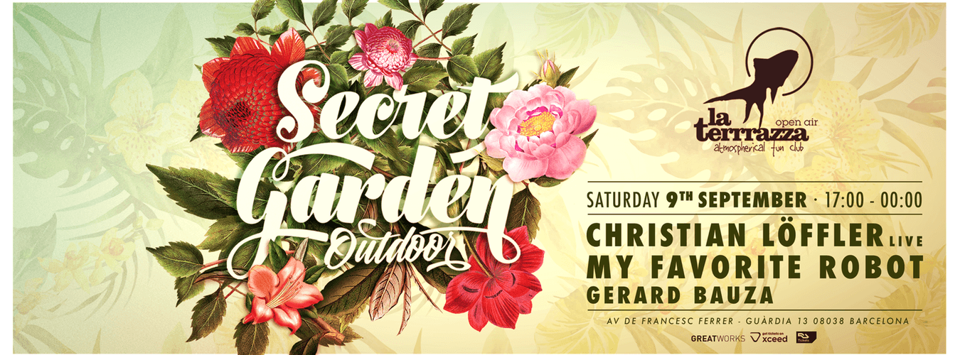 Secret Garden by Day w/ Christian Löffler & My Favorite Robot image