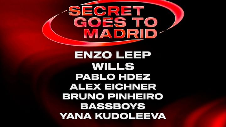 Cover for event: SECRET SOCIETY TENERIFE