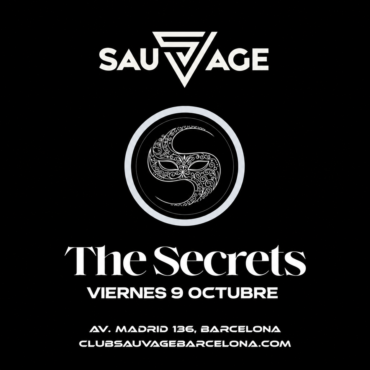 "Secrets" en Sauvage Swinger Club