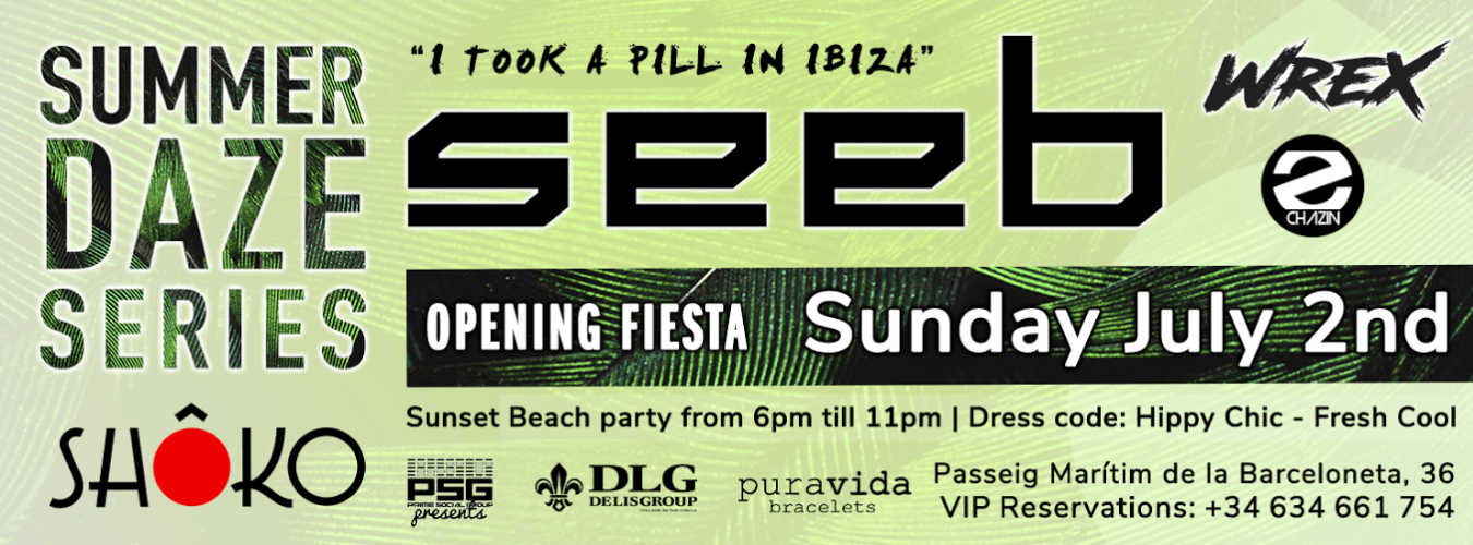 SEEB | Summer Daze Series - Opening Fiesta image