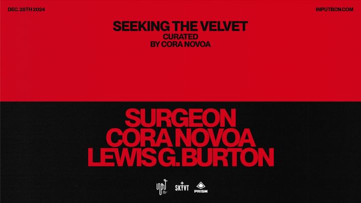 Cover for event:  SEEKING THE VELVET curated by CORA NOVOA