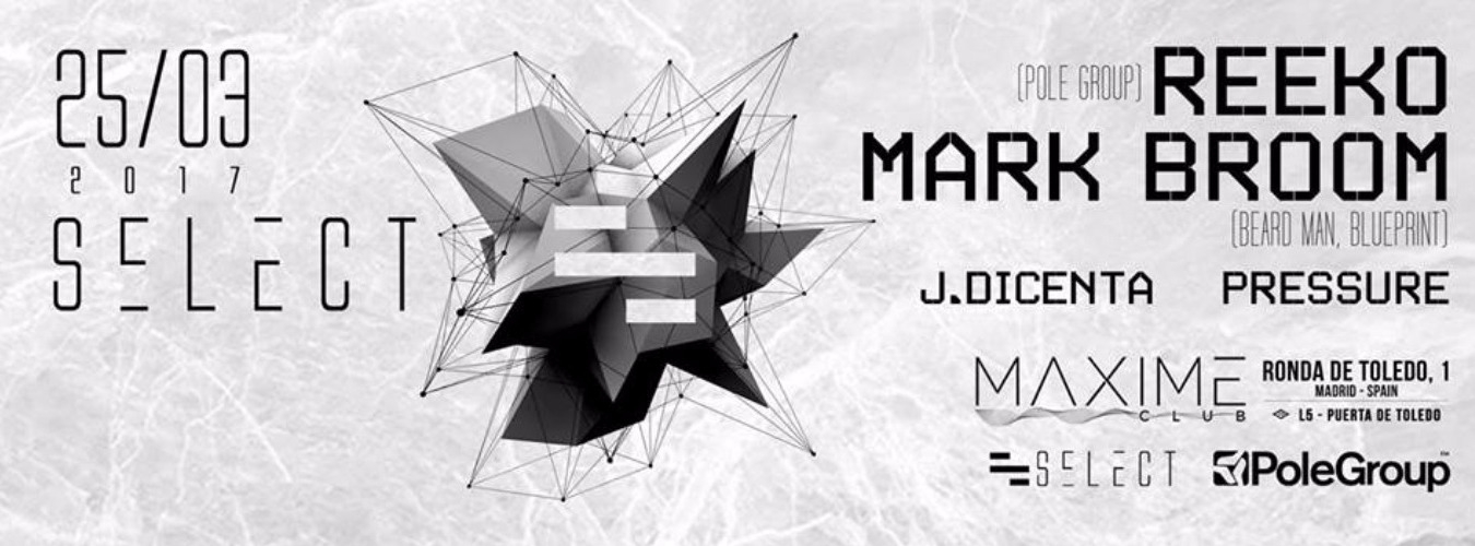 Select · Reeko / Mark Broom · Sala Maxime image