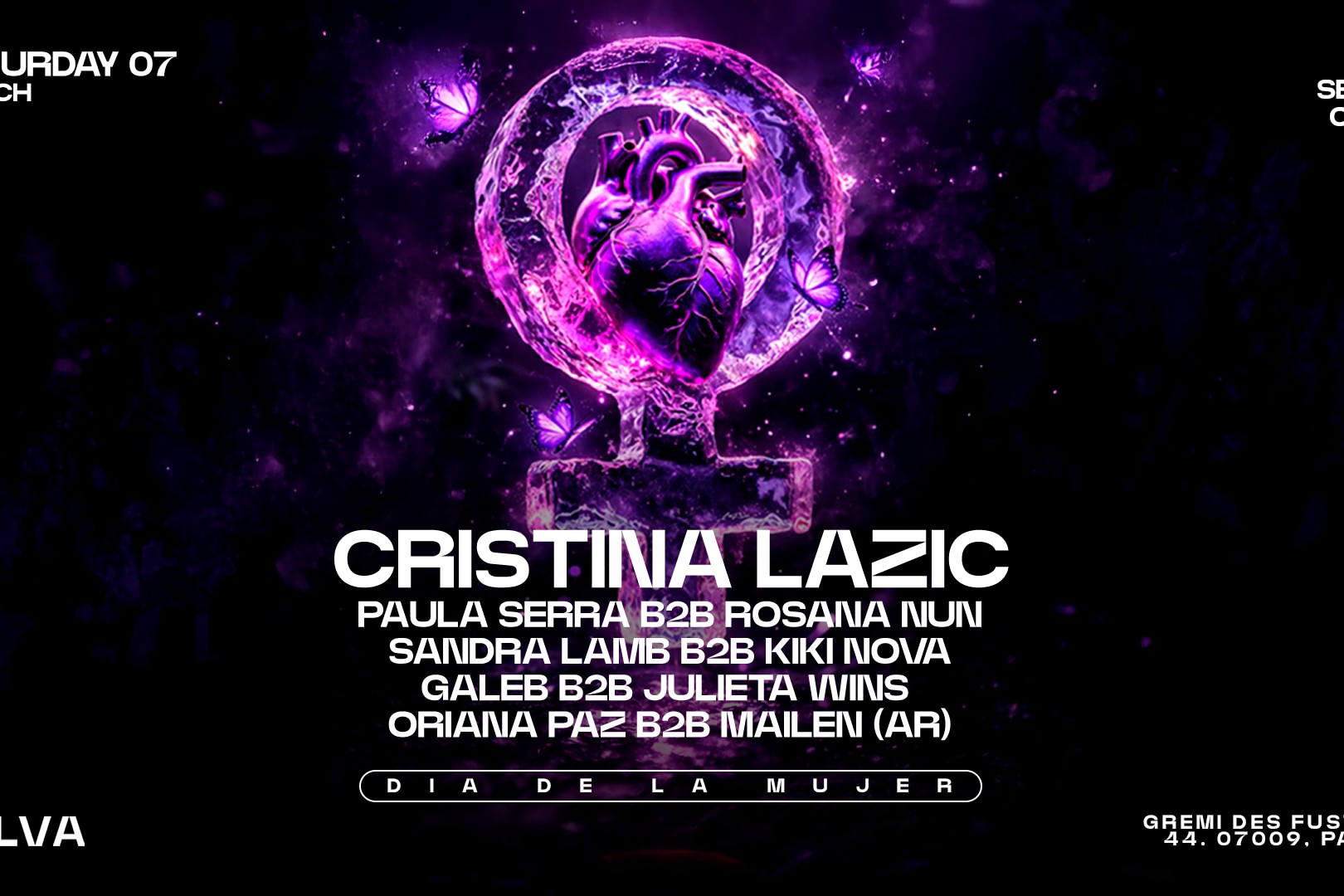 SELVA ¨Día de La Mujer" by HERBEATS w/Cristina Lazic image