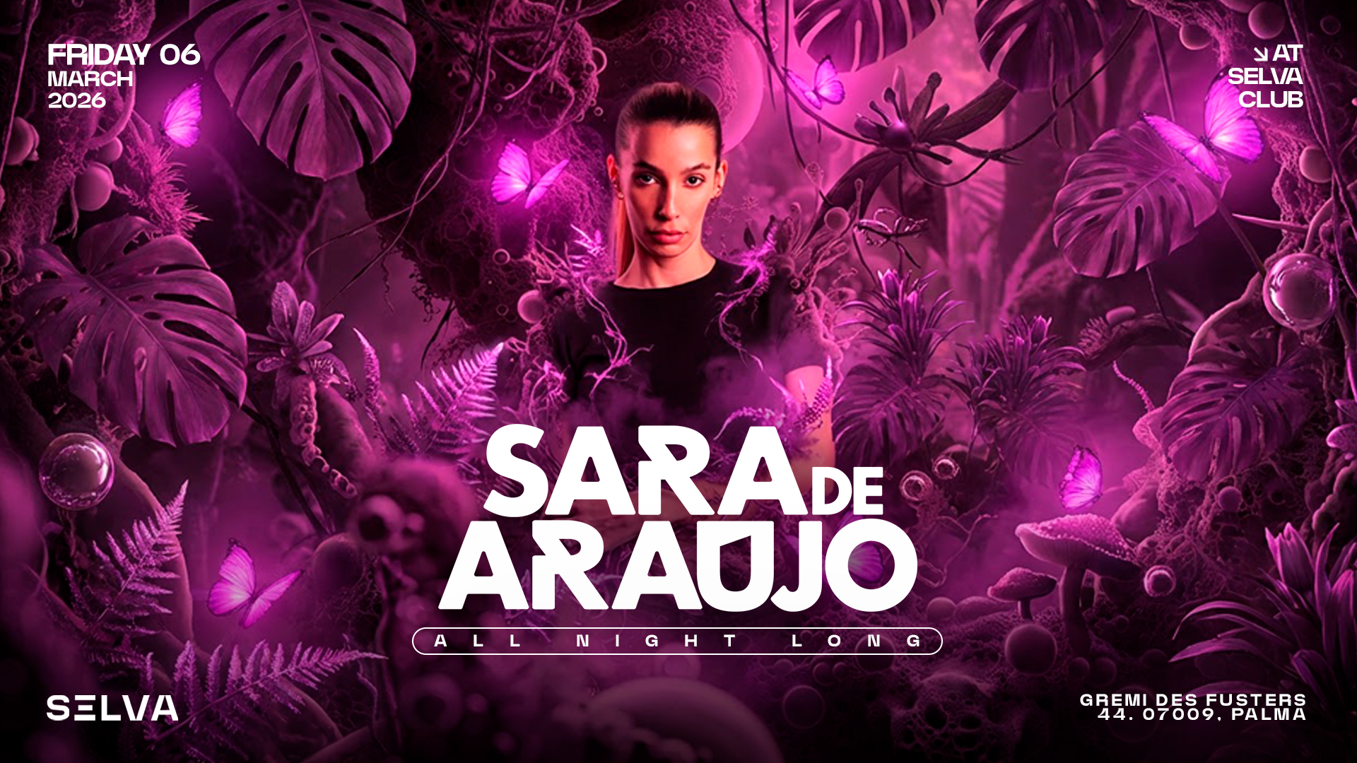 SELVA Pres. Sara De Araújo All Night Long image
