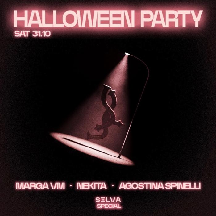 Cartel de Selva Special Halloween en Selva Club
