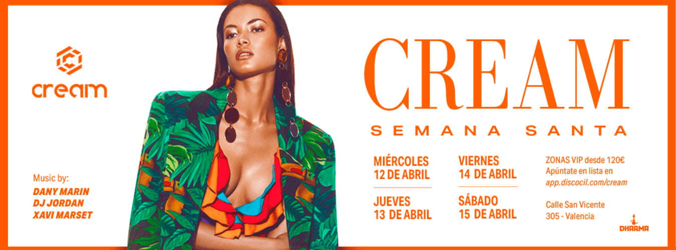 Semana Santa en Cream | Miércoles Noche image