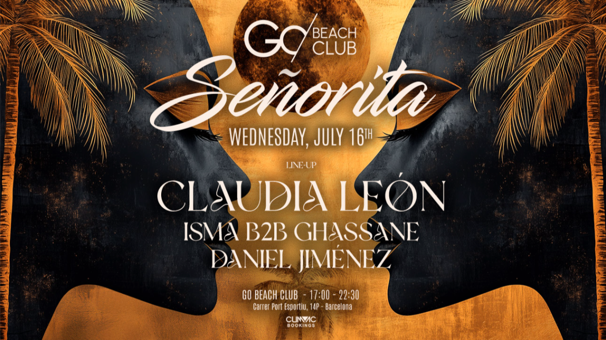 Señorita CLAUDIA LEON | from 17:00pm to 22:30pm image