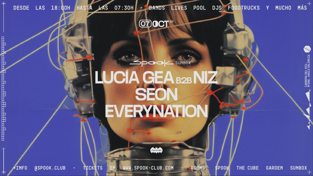 Couverture de l'événement Seon + Everynation + Lucia Gea b2b Niz