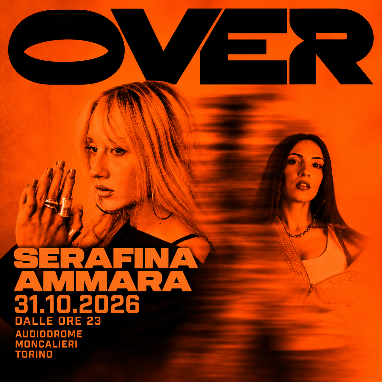 SERAFINA + AMMARA for OVER  PARTY  image