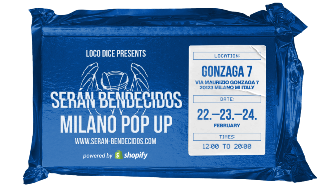 Serán Bendecidos by Loco Dice - Pop Up Store - Milano FW24  image