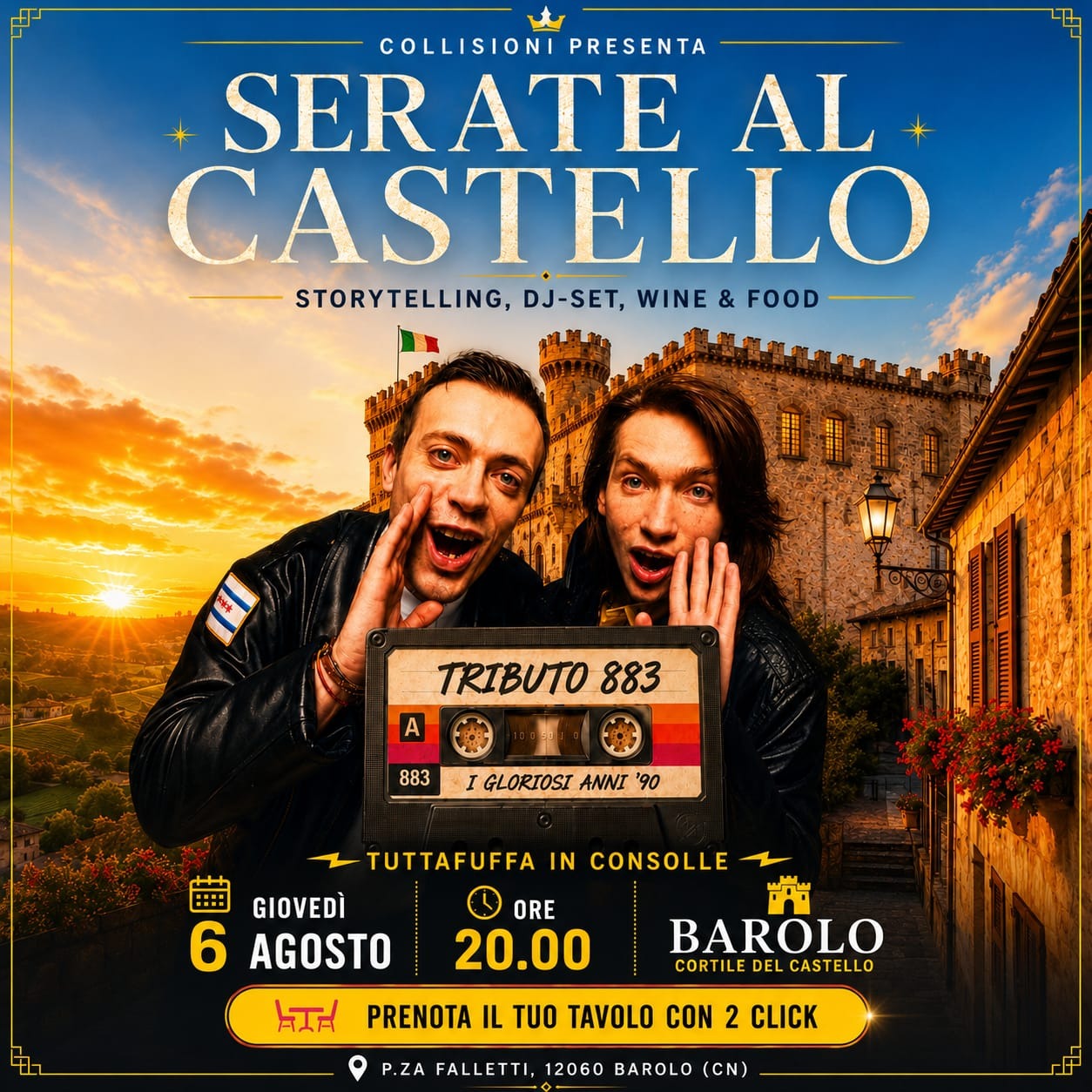 Serate al Castello | Tributo 883