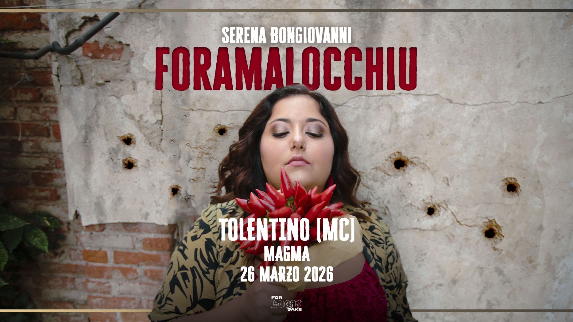 SERENA BONGIOVANNI - GIOVEDÌ 26 MARZO - STAND UP COMEDY at MAGMA  image