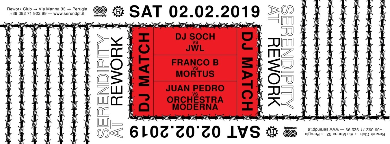 Serendipity at Rework presents DJ MATCH image