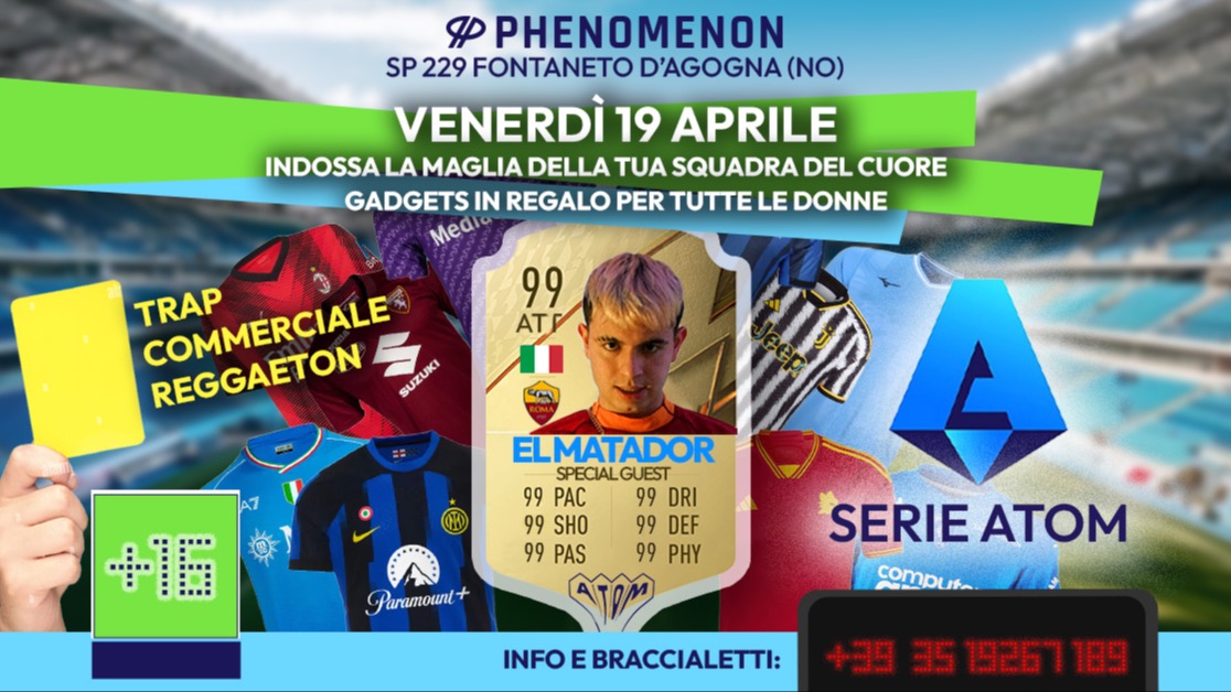 "SERIE ATOM" - Special Guest EL MATADOR image