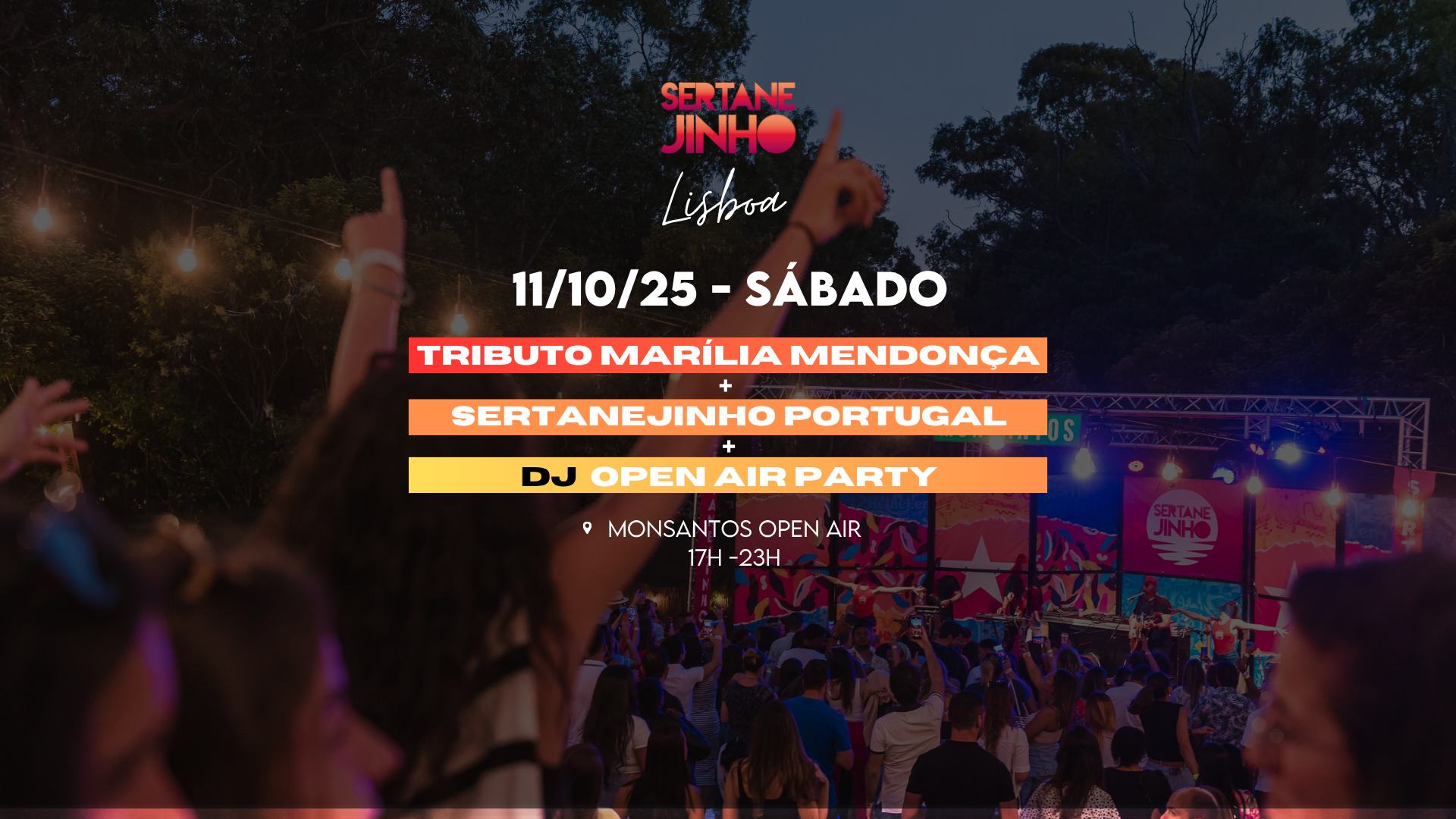 Sertanejinho e Tributo Marília Mendonça Lisboa image