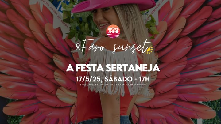 Cover for event: Sertanejinho Faro 17/5/25