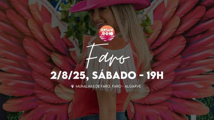 Cover for event: Sertanejinho Faro 2/8/25 - Última de 2025