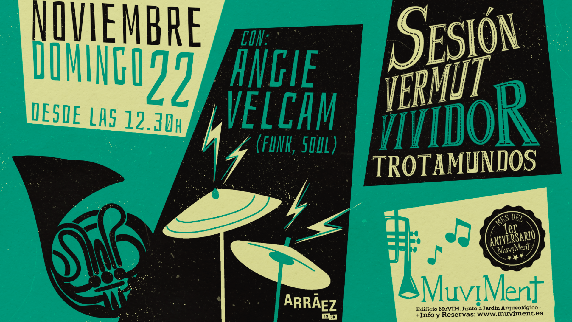 Sesión Vermut Vividor Trotamundos con Angie Velcam