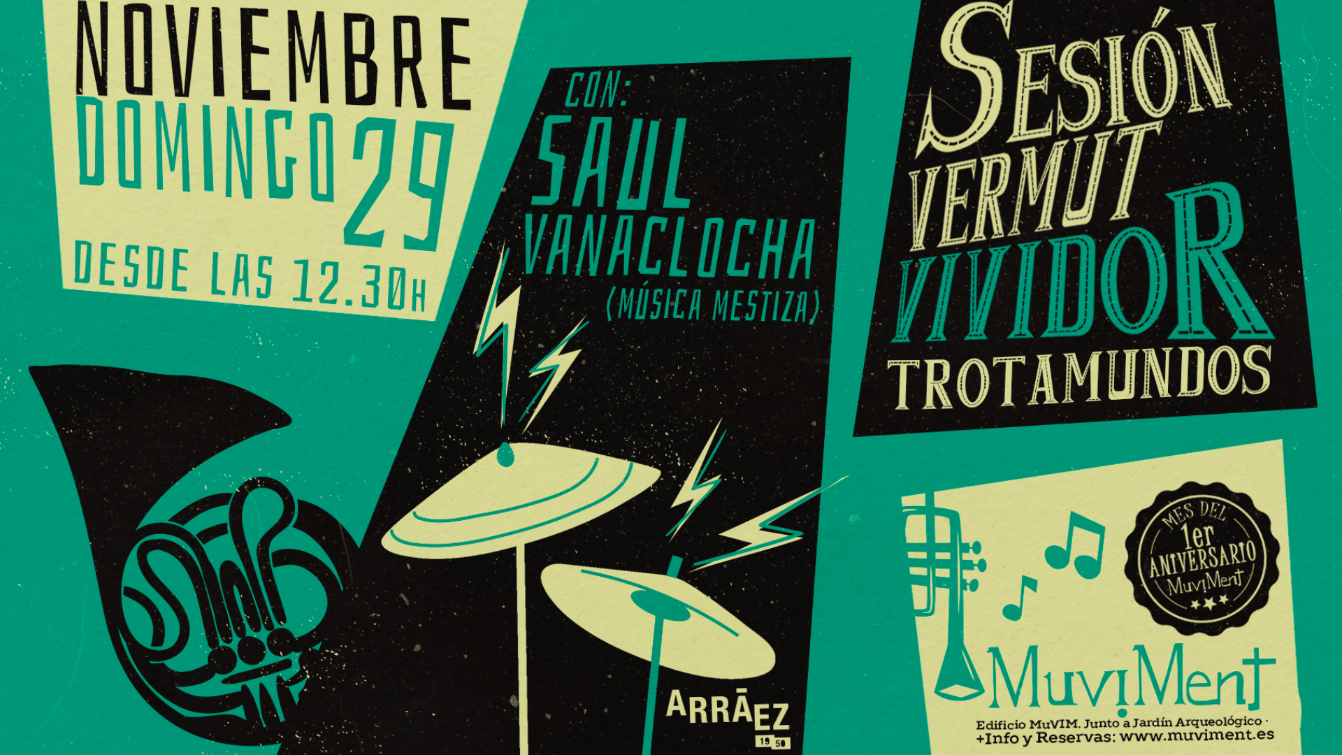 Sesión Vermut Vividor Trotamundos con Saül Vanaclocha