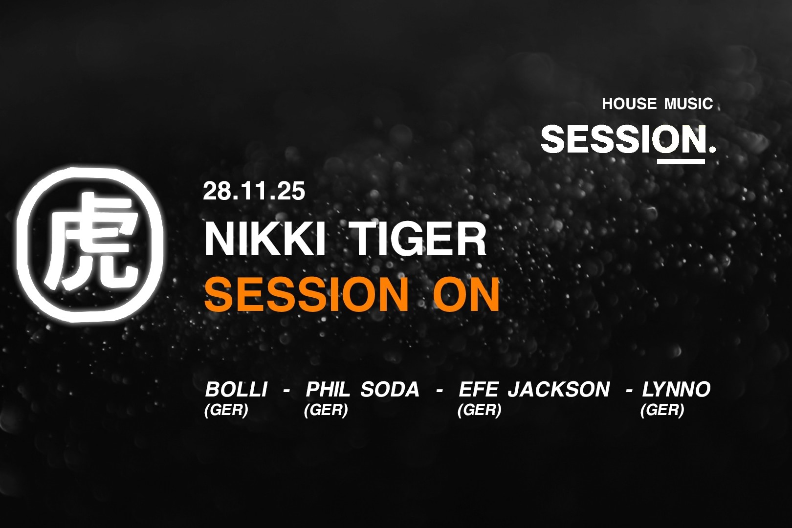 SESSION.ON @NIKKI TIGER w/ PHIL SODA, EFE JACKSON, BOLLI & LYNNO image