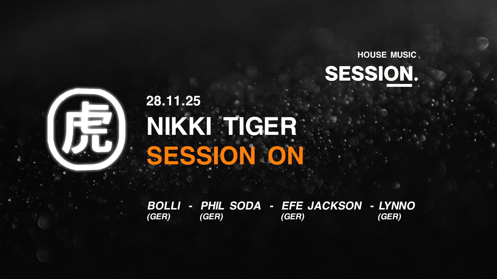 SESSION.ON @NIKKI TIGER w/ PHIL SODA, EFE JACKSON, BOLLI & LYNNO image