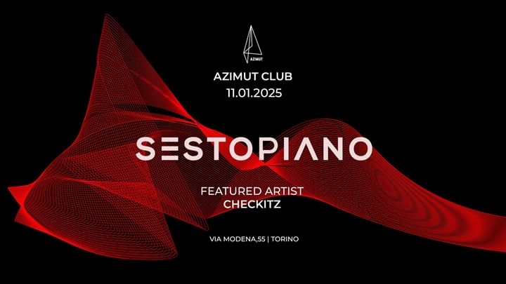 Cover for event: SESTOPIANO at Azimut Club 