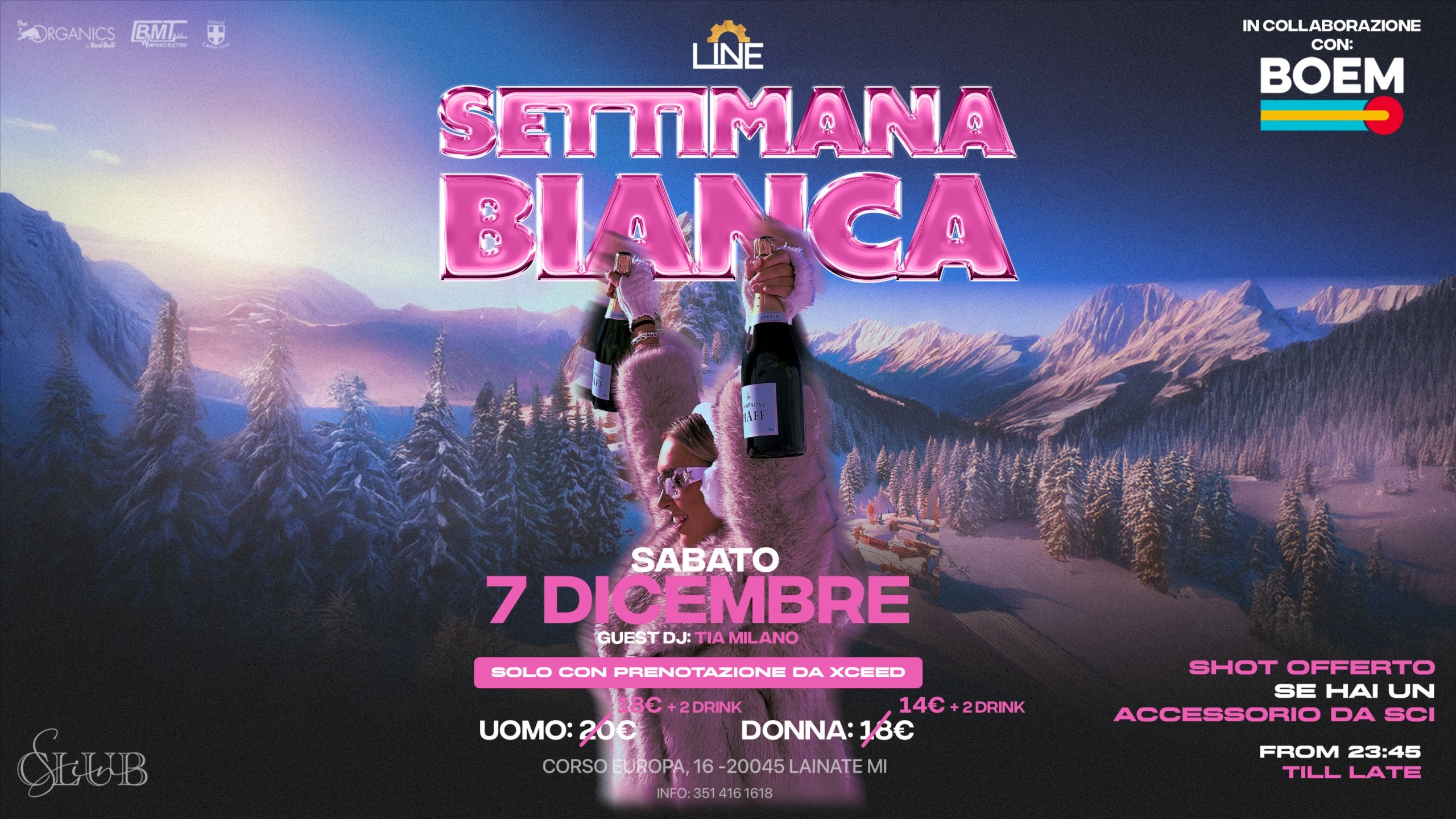 SETTIMANA BIANCA by LineClub & BOEM