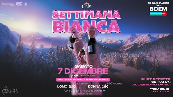 Cover for event: SETTIMANA BIANCA by LineClub & BOEM