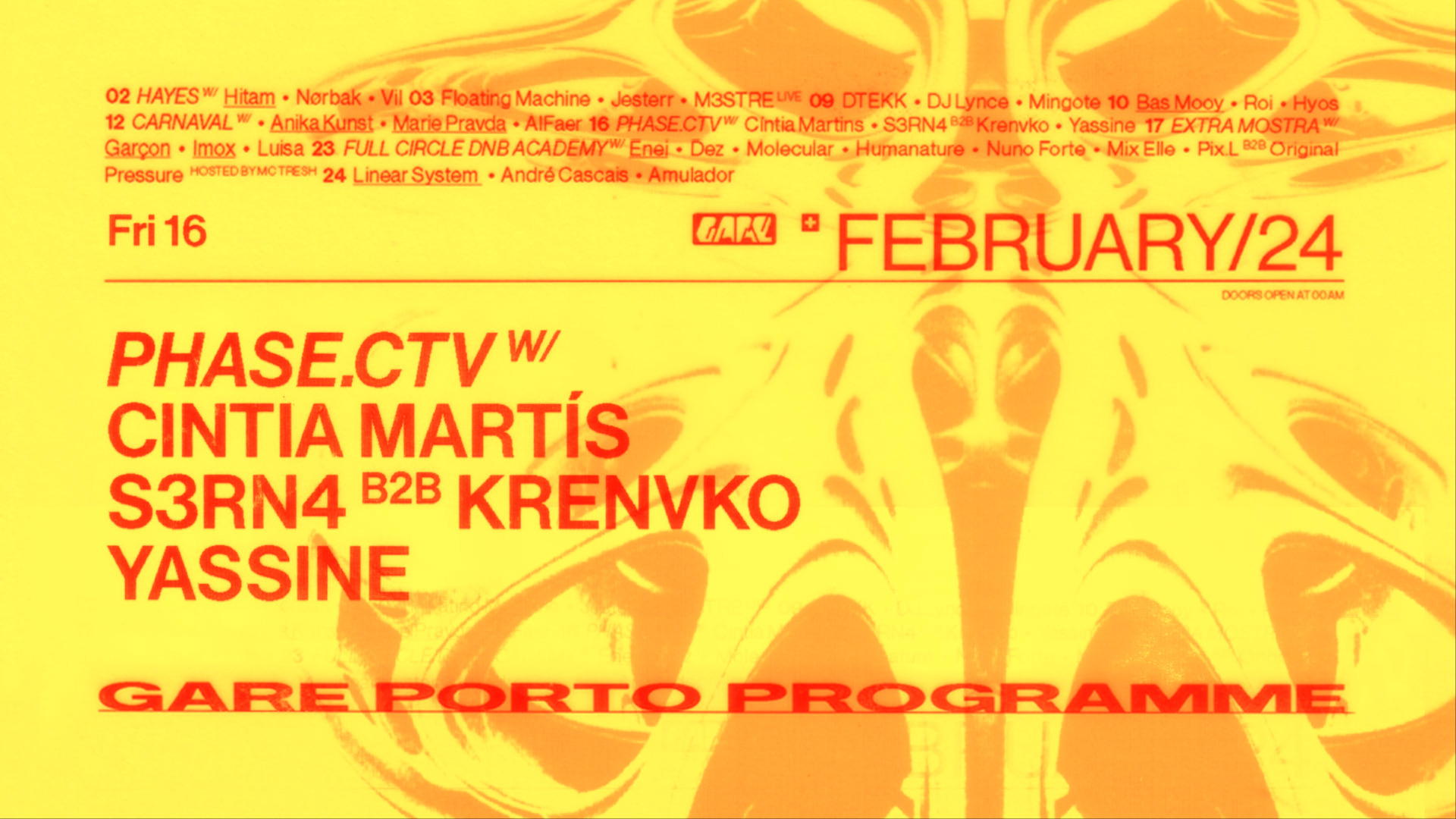 Sex 16  Phase.ctv * Cíntia Martis + S3RN4 b2b Krenvko + Yassine  image