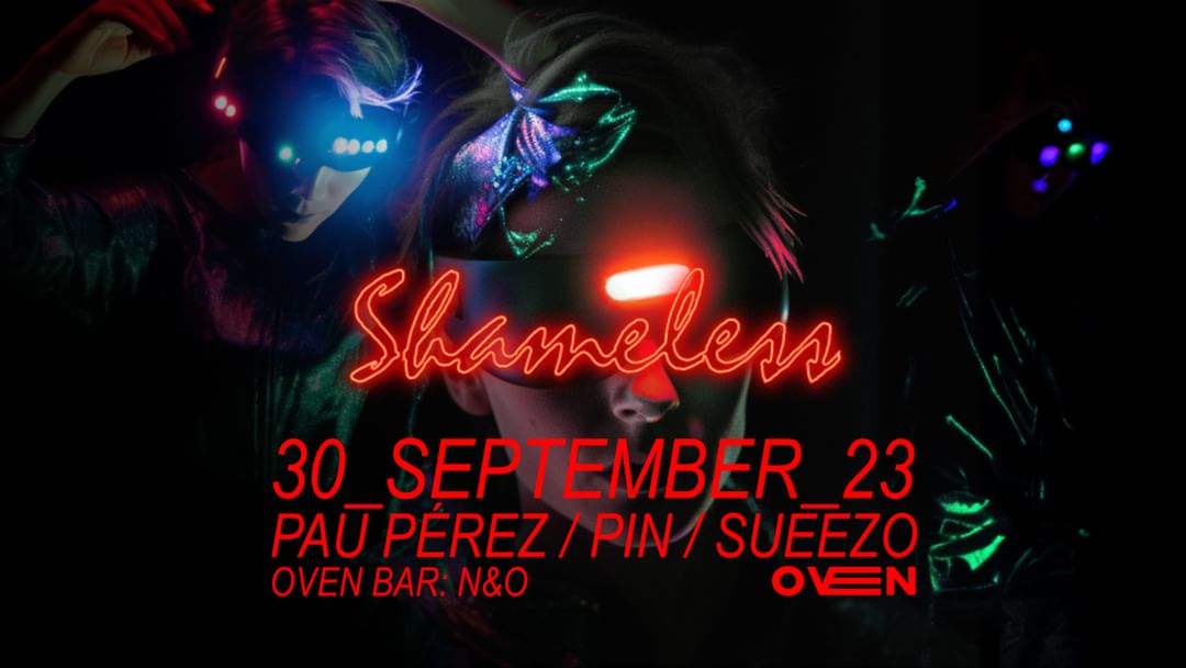Cartell de l'esdeveniment Shamelees: Pin & Pau Pérez 