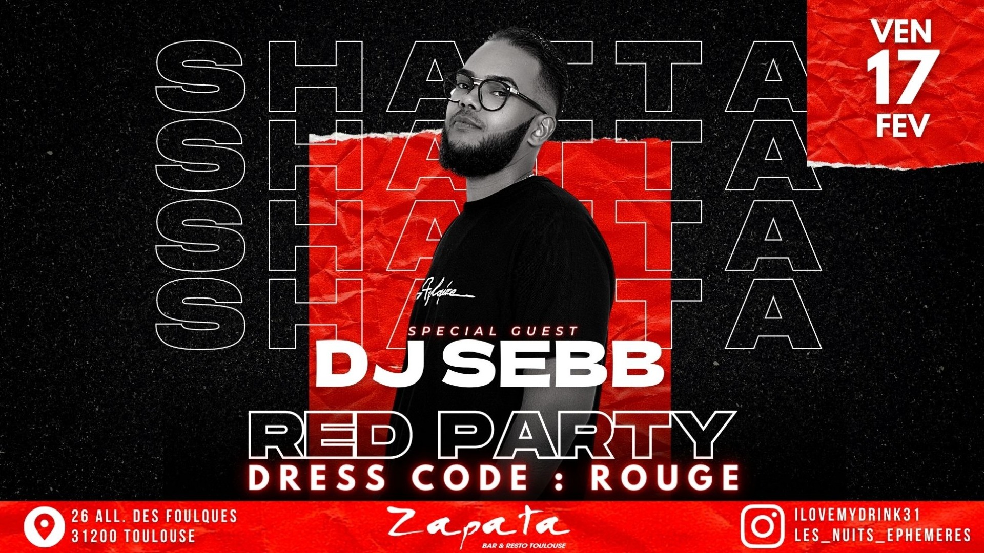 Shatta Red Party image