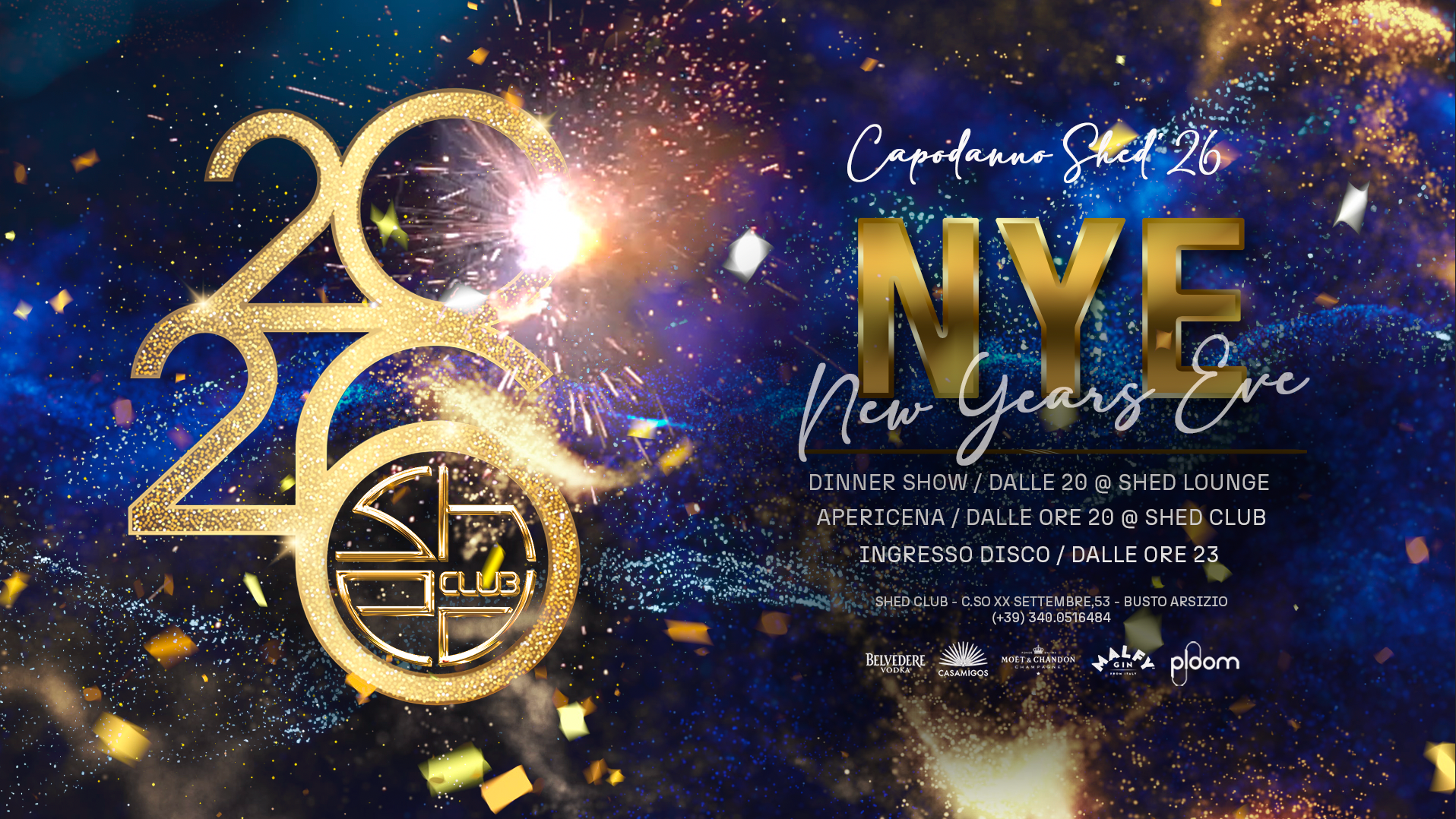 SHED CLUB - CAPODANNO 2026 image