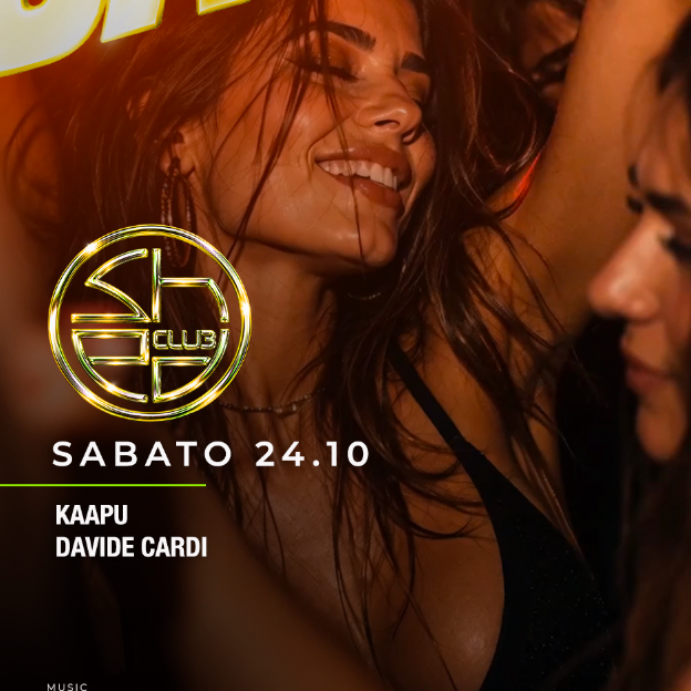 SHED SATURDAY - Sabato 24.10.2026