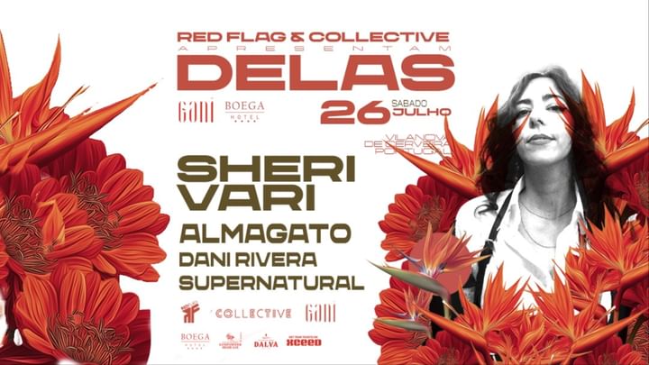 Cover for event: SHERI VARI - DELAS by Red Flag @ GANÏ - Boega Hotel