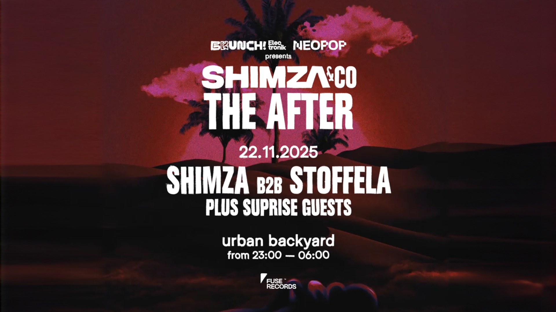 Shimza & Co: The After (Brunch x Neopop x Fuse) image