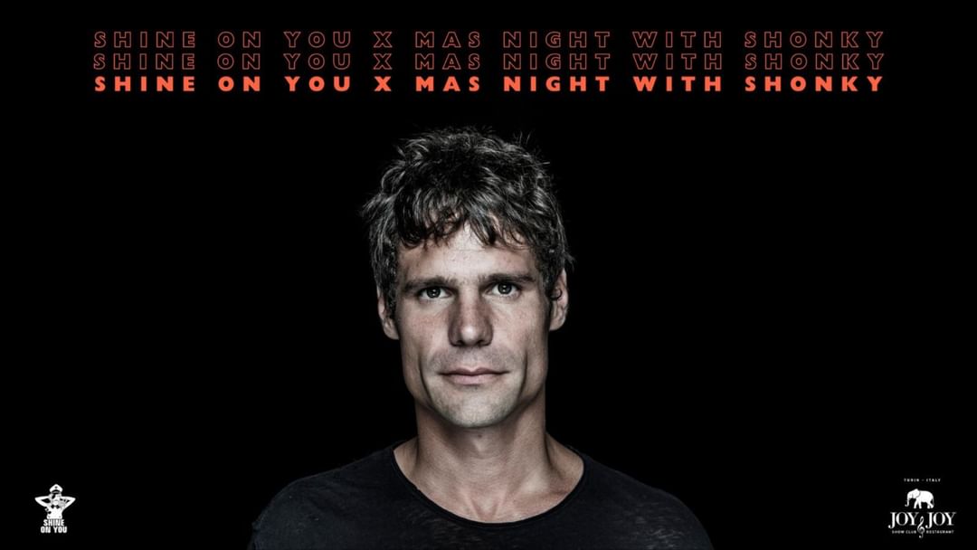 Cartell de l'esdeveniment XMAS NIGHT W/ SHONKY - SHINE ON YOU ! 