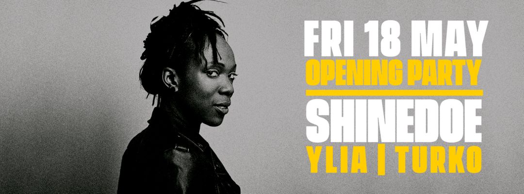 Capa do evento SHINEDOE | RRR Opening Party | More tickets at the Door!