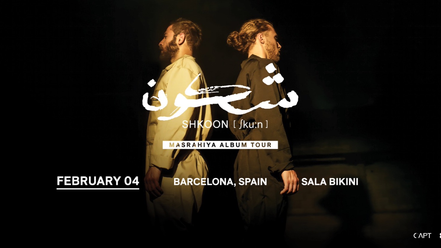 SHKOON | BARCELONA | MASRAHIYA ALBUM TOUR at Sala bikini image