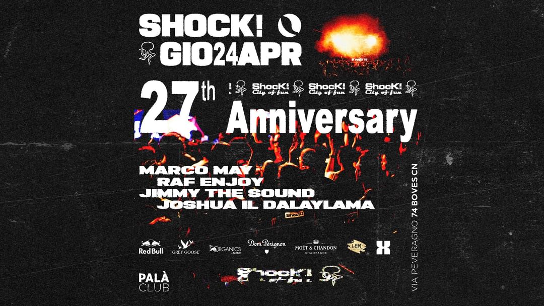 SHOCK! - 27th ANNIVERSARY event cover