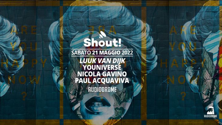 Cover for event: SHOUT! Luuk Van Dijk