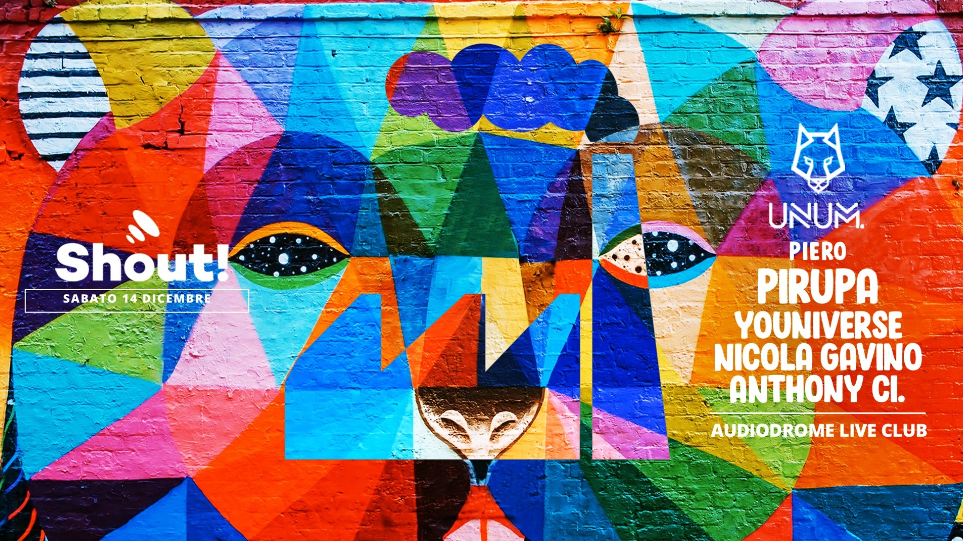 SHOUT! meets UNUM. presenta PIRUPA