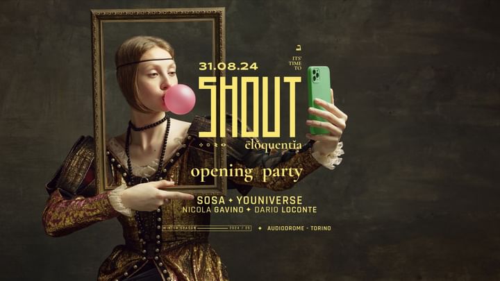 Cover for event: SHOUT! Opening Party w/ Sosa