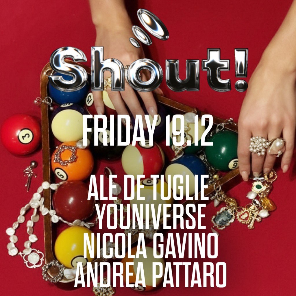 Shout! Party w/ Ale De Tuglie image