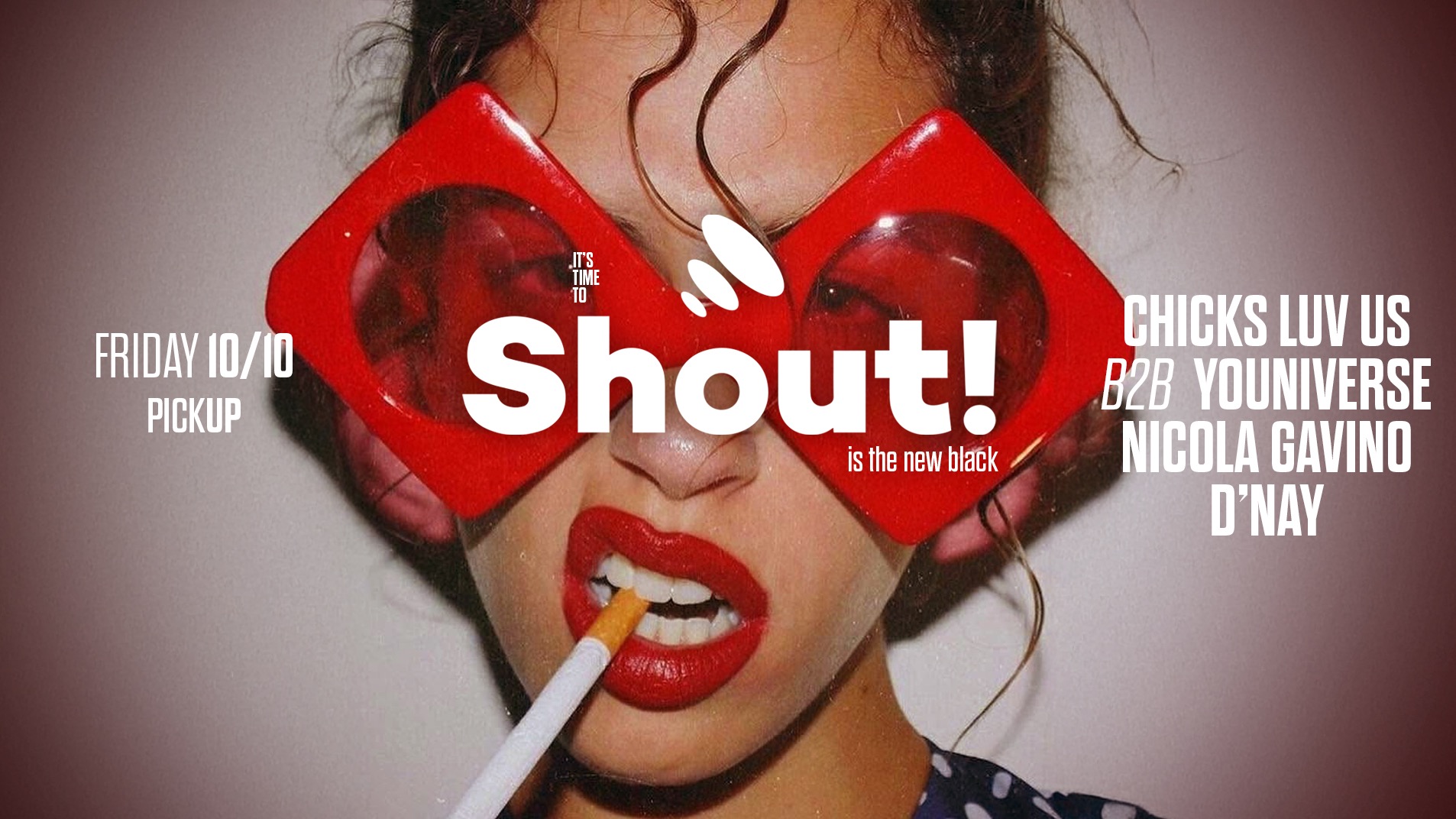 Shout! Party w/ Chicks Luv Us image